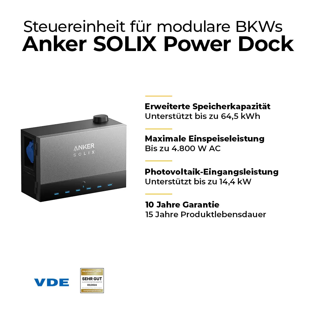 Anker SOLIX Power Dock